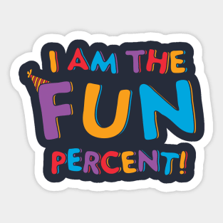 Fun Percent Sticker